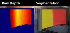 Fast plane extraction in organized point clouds using agglomerative hierarchical clustering