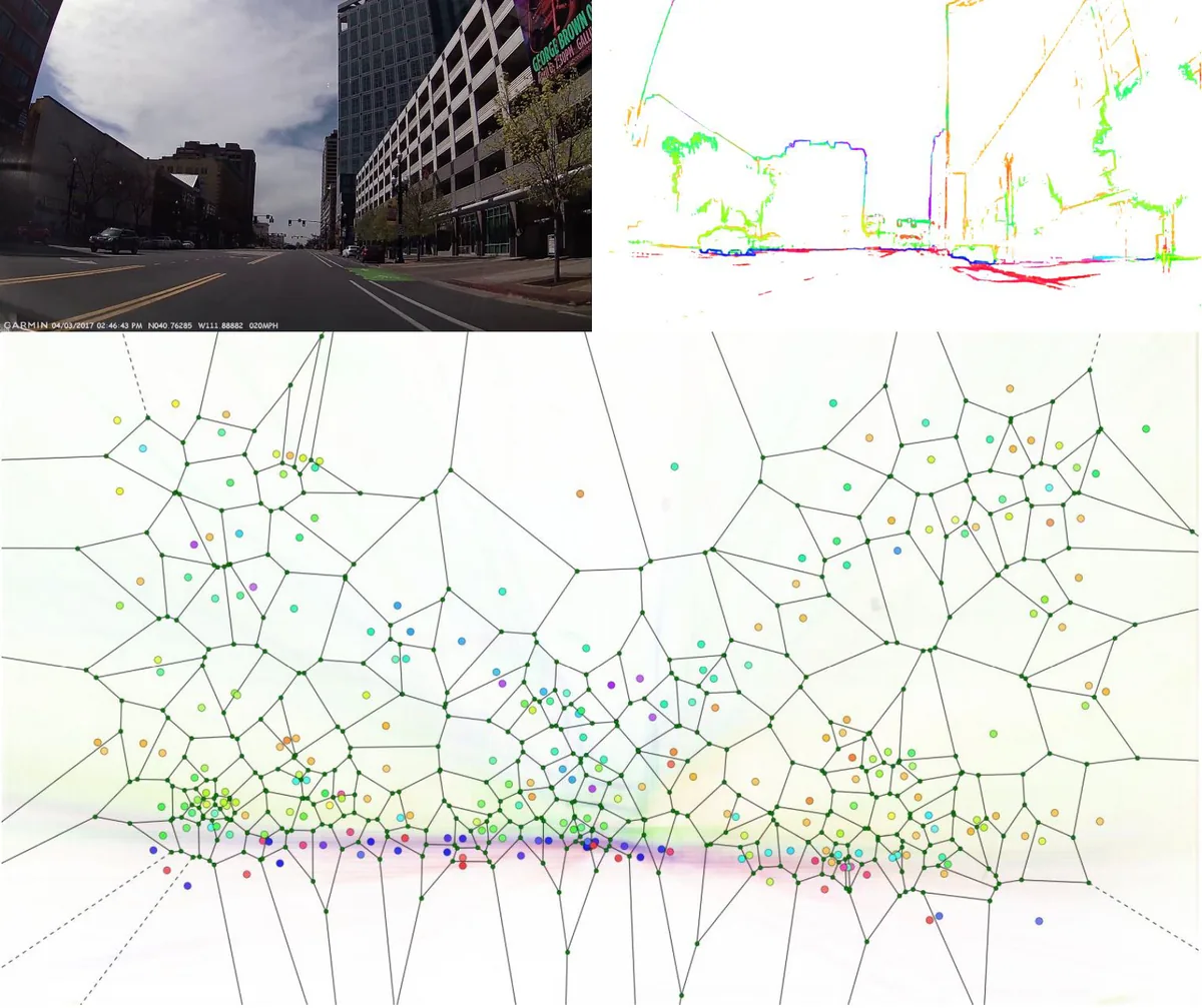 VLASE: Vehicle Localization by Aggregating Semantic Edges