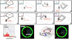 Learning Simultaneous Navigation and Construction in Grid Worlds